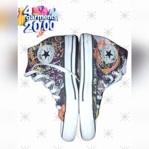 Converse chuck Taylor vinyl hi tops unisex size 7